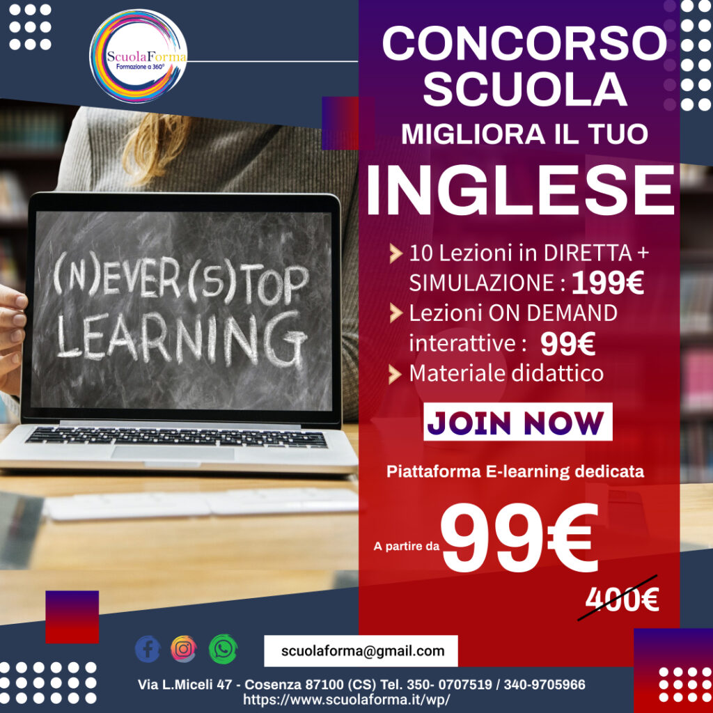 inglese corso online